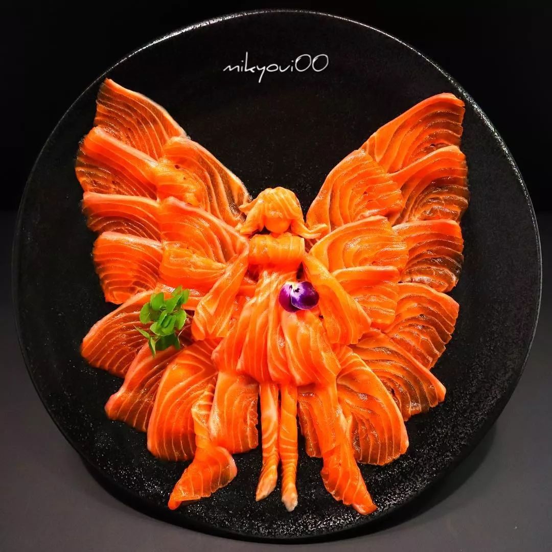 史上最惊艳的海鲜刺身造型