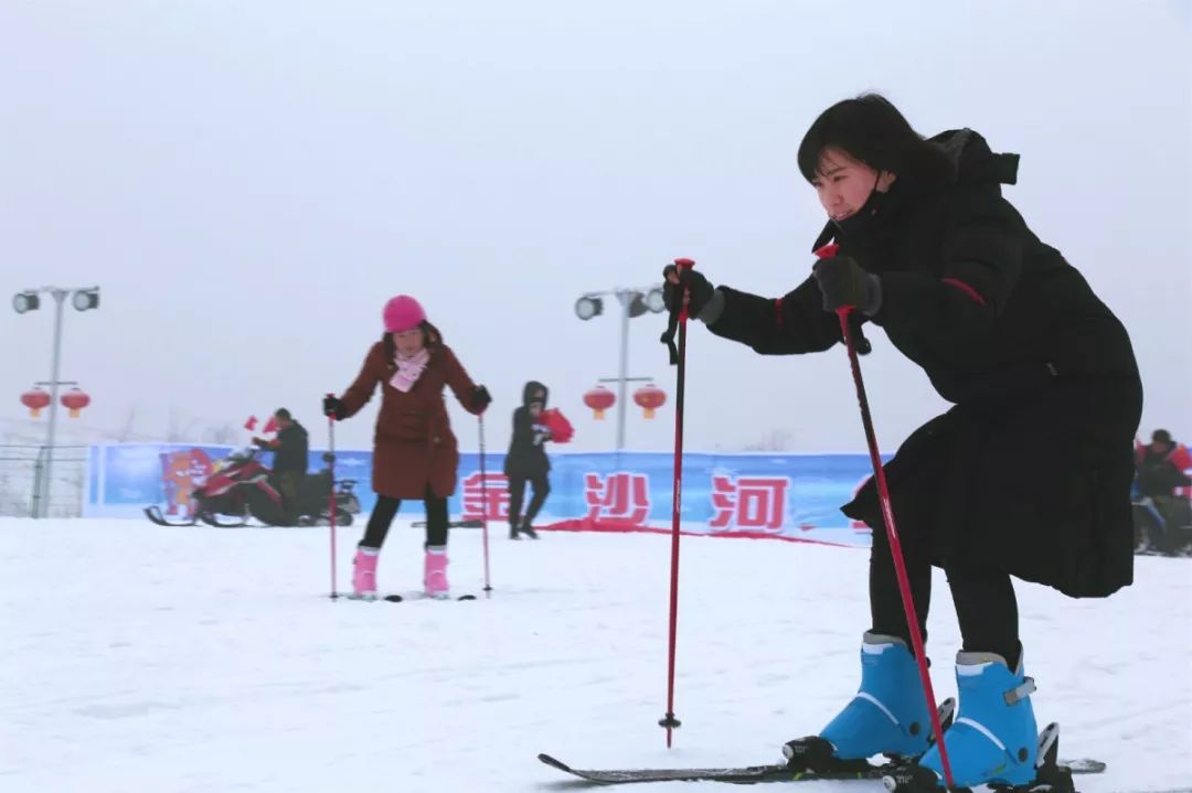 金沙河红薯岭滑雪场图片