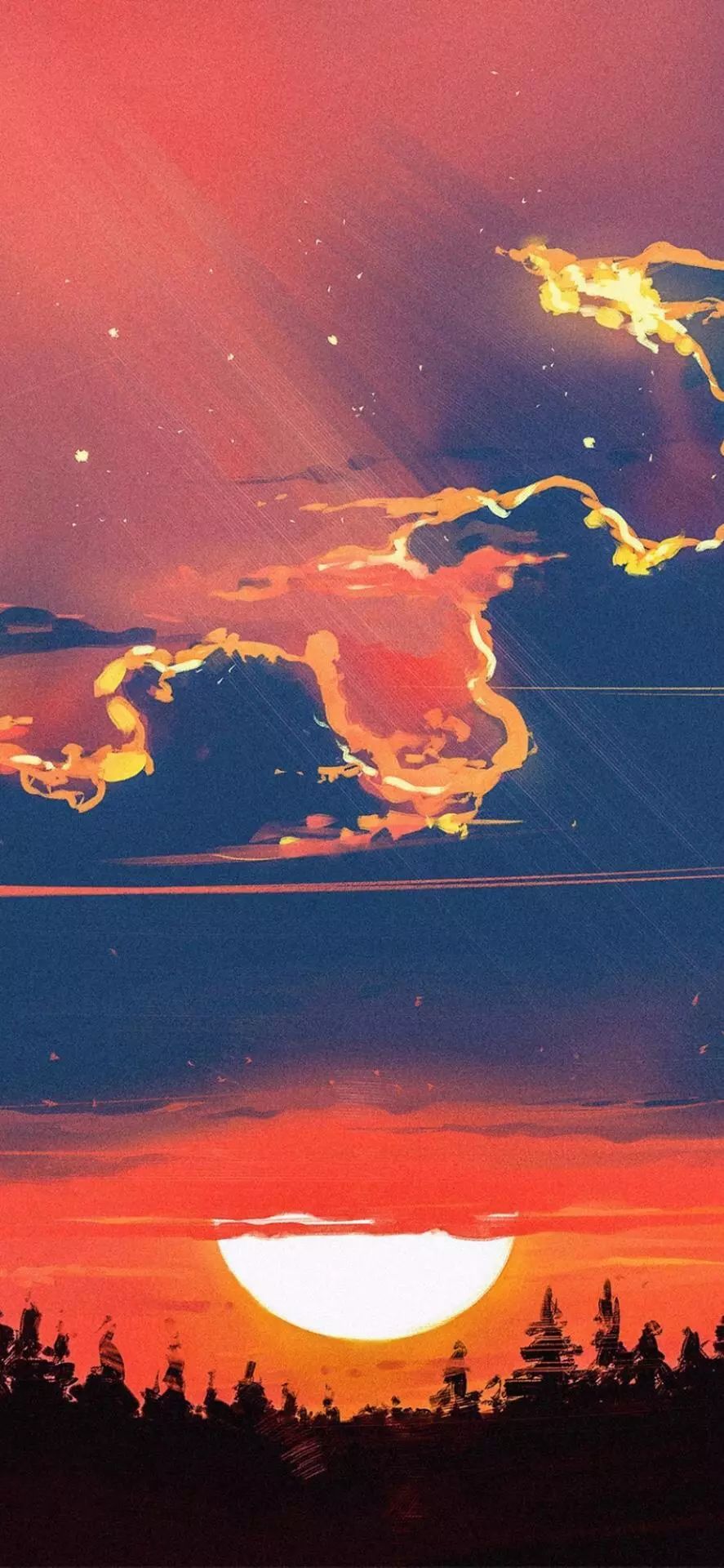 极简油画风壁纸难得一见吼