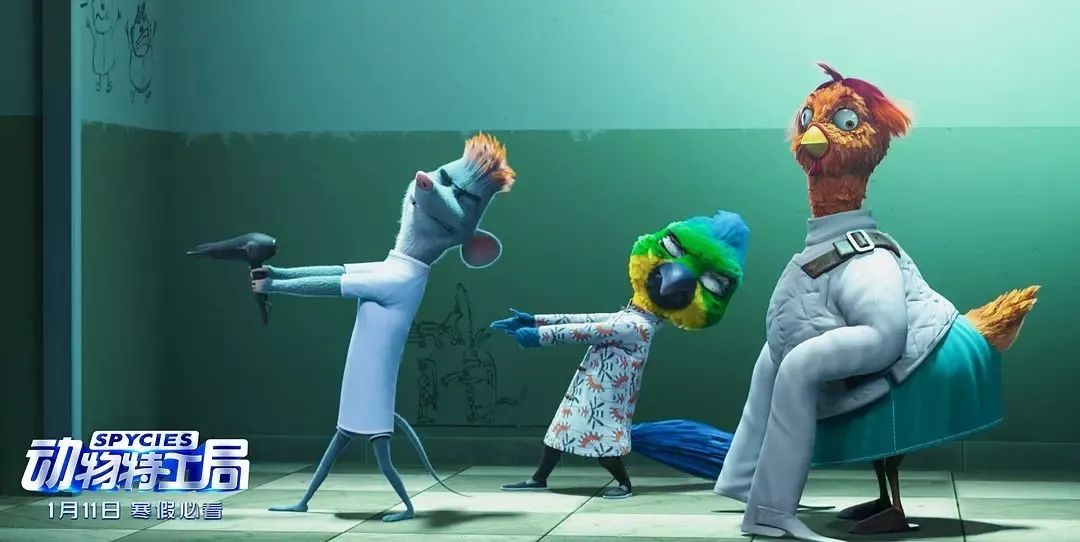 影讯动物特工局猫鼠冤家cp联手对抗神秘反派