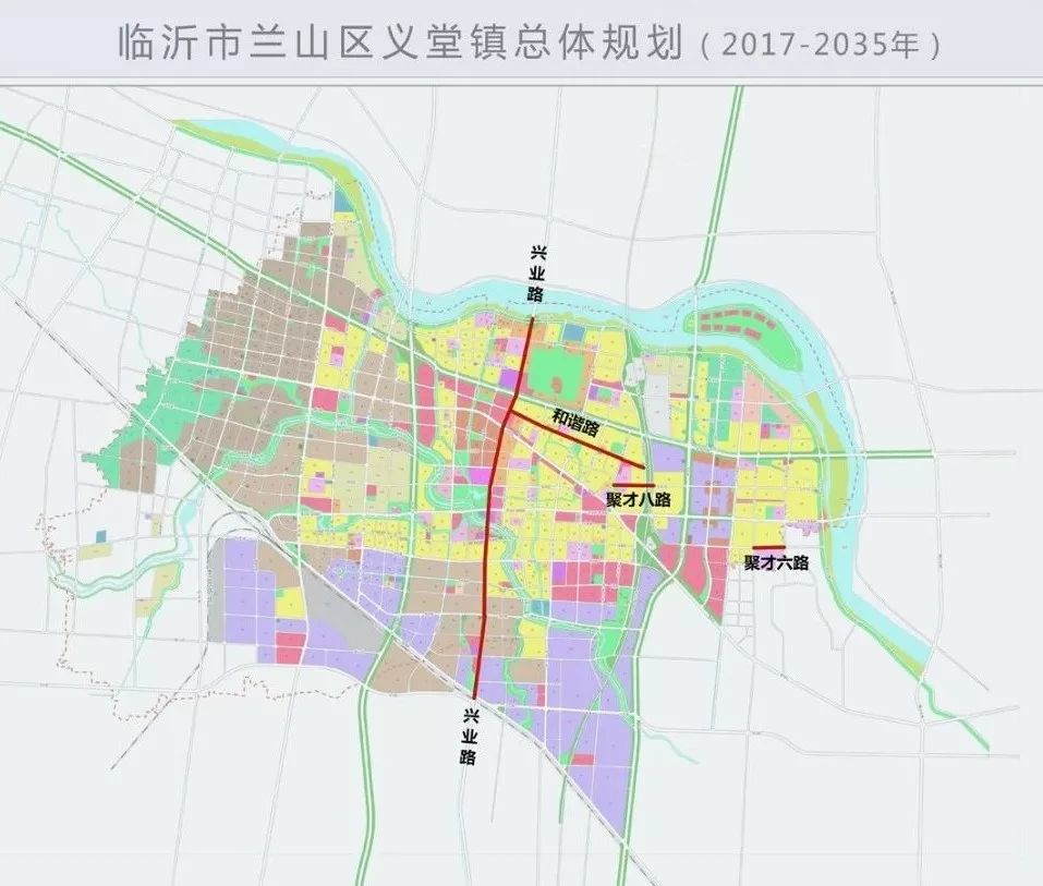 临沂西部新城规划图片