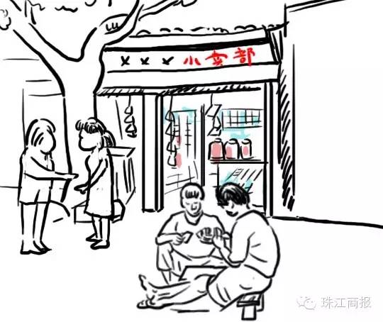 因为以前很少人家里有电视,文娱活动少,当时的小卖部,也是村民聚脚的