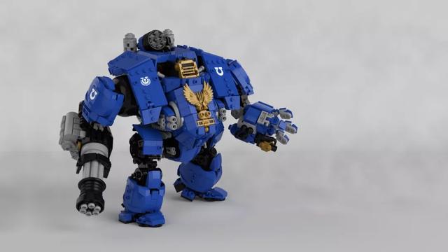 lego乐高moc作品欣赏战锤40k星际战士及其他