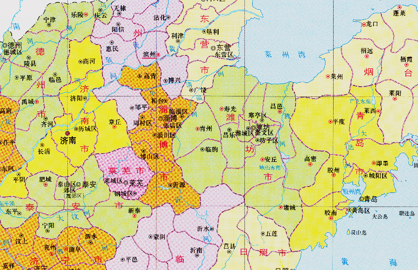 原創山東省17個地級市之一中部的萊蕪市為何會被劃入濟南