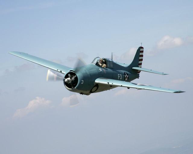 遏制日本零战神话格鲁曼的小老虎f4f野猫战斗机