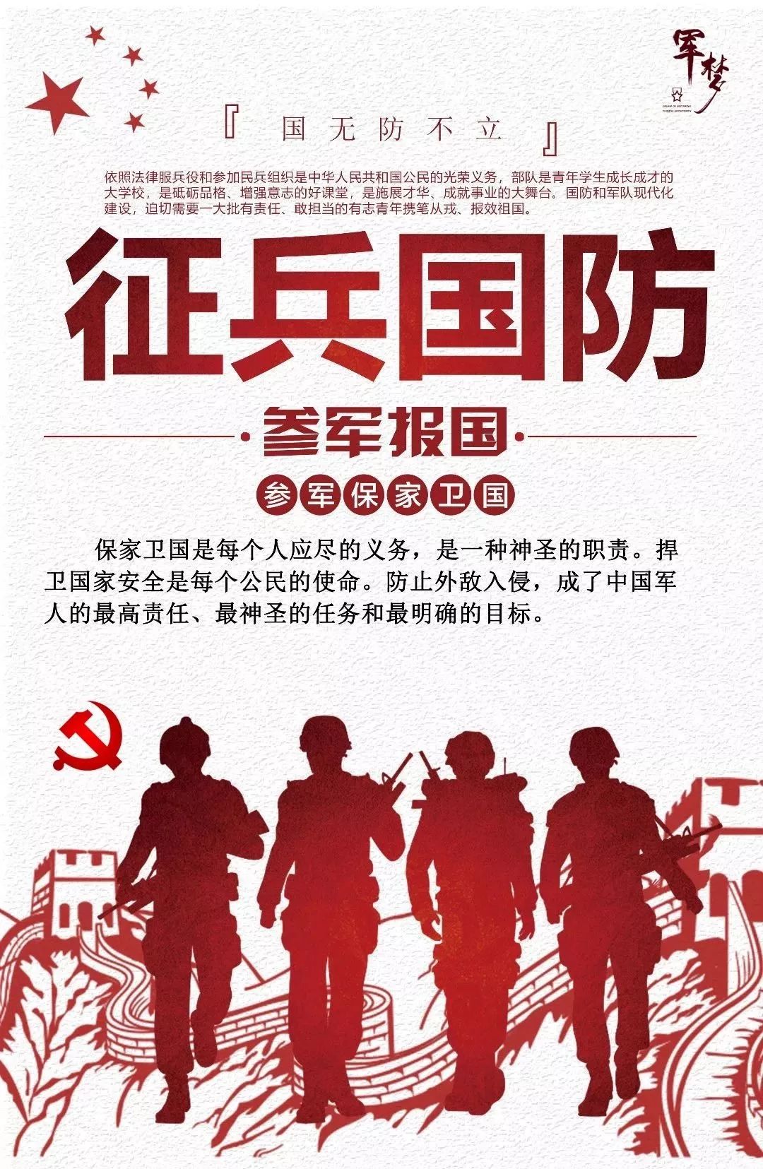 2020年春季征兵全面展开,3月底结束!附:报名条件,流程