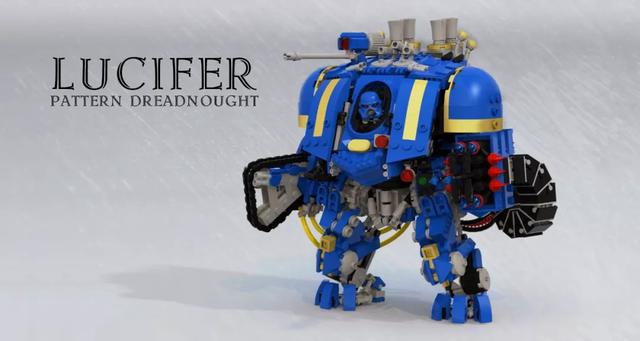 lego乐高moc作品欣赏战锤40k星际战士及其他