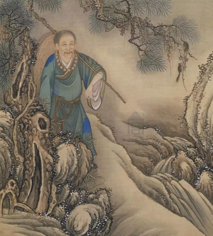 雍正帝行乐图·道装像》 图源:@故宫博物院口中念念有词95化身道士