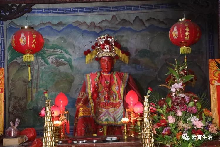 奉祀开漳圣王陈元光之子陈珦.宝云宫奉祀太上老君.宝云宫图/文:方章雄