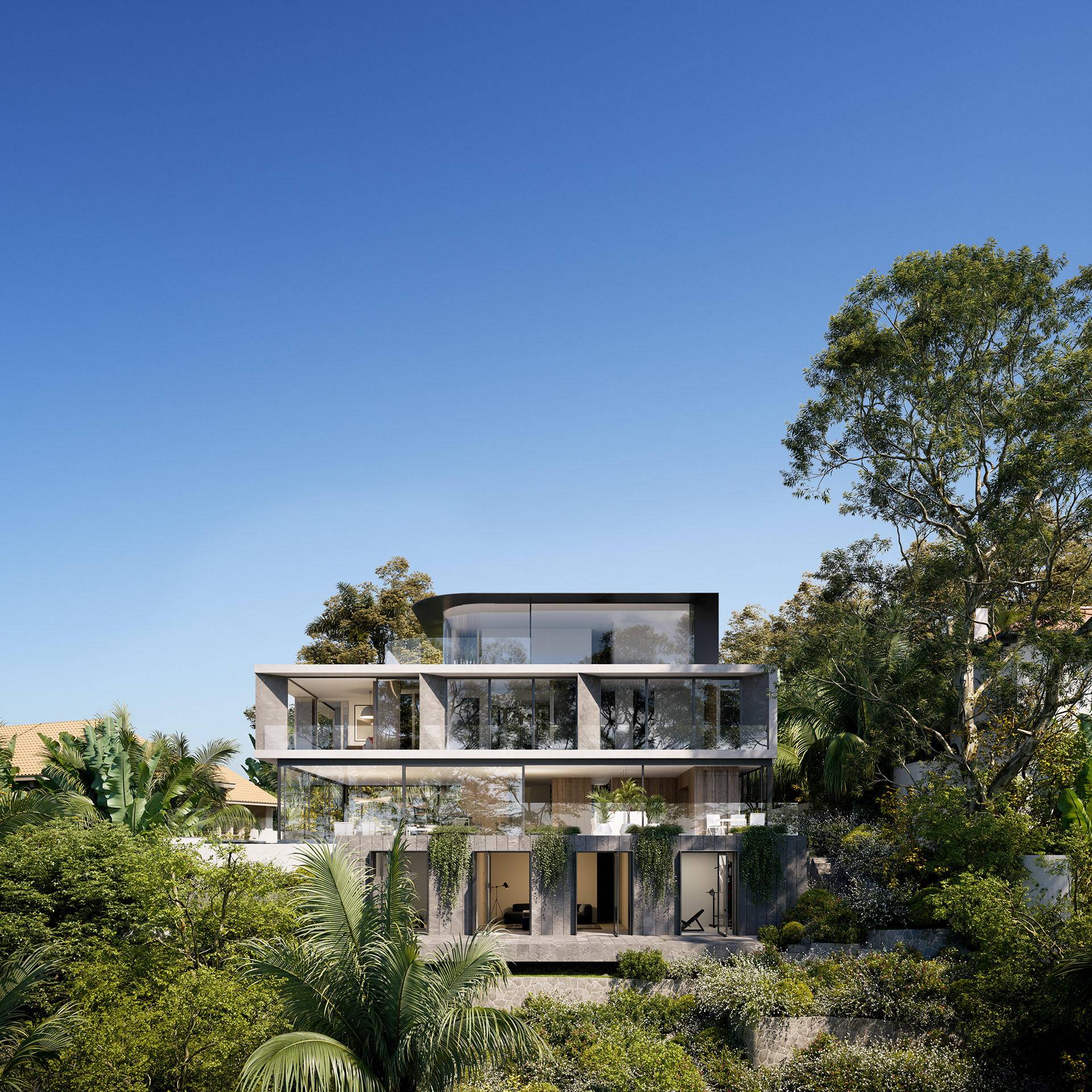 八款超强设计感现代风别墅建一栋在村里简直不要太拉风