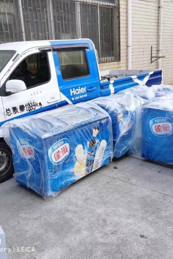 厦门雀巢经销商表示:"作为海尔商用冷柜的长久以来的合作伙伴,雀巢