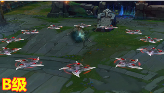 第一视角男刀大招特效对比,龙刀b级,仙剑s级,而他稳拿ssr!