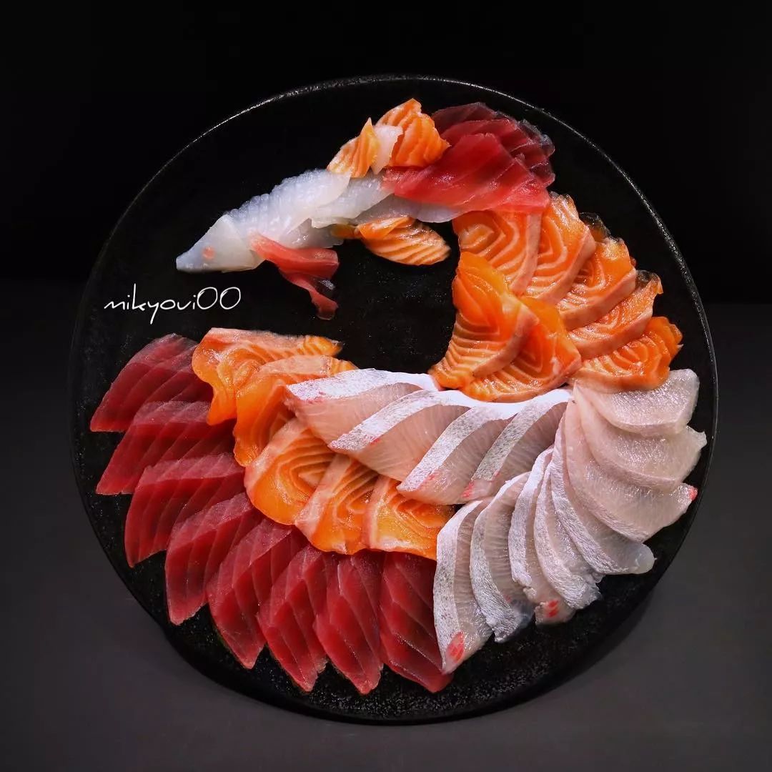 史上最惊艳的海鲜刺身造型