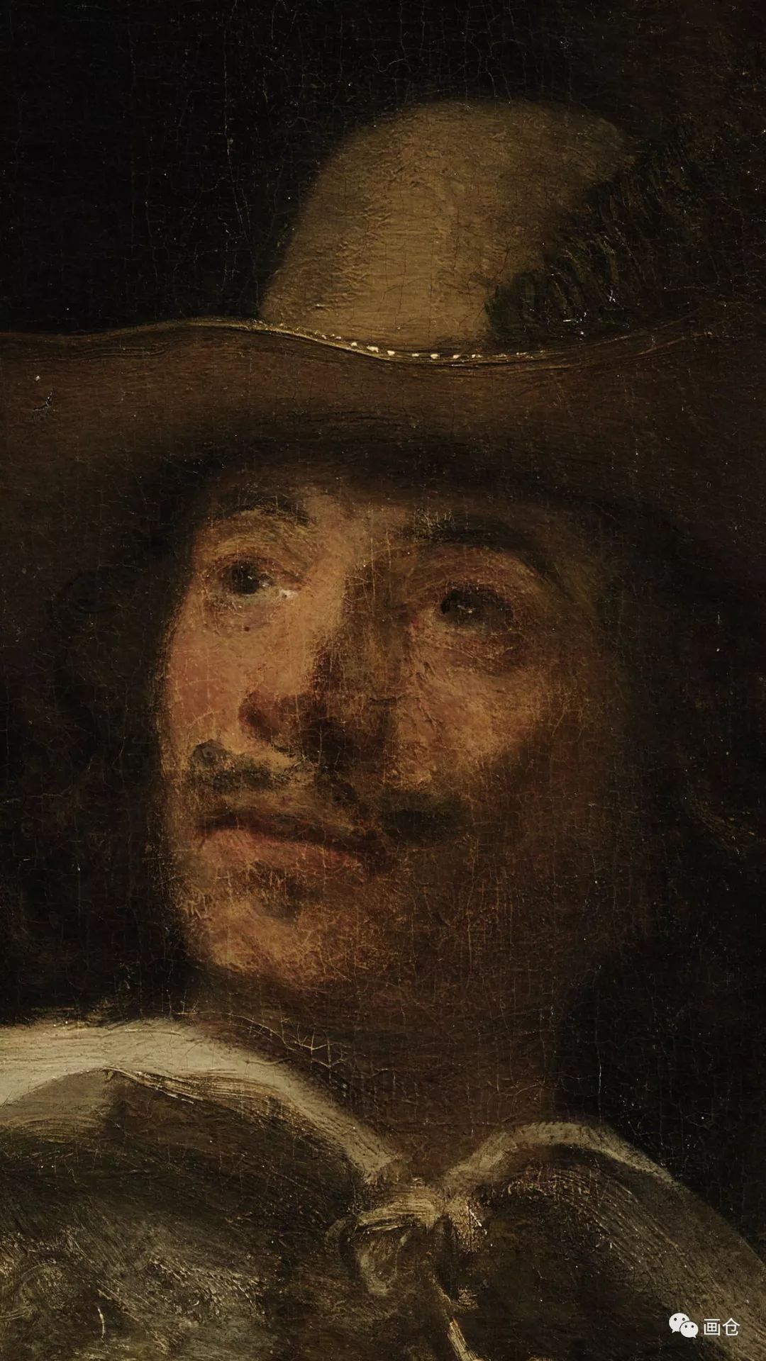 [画仓] 《夜巡》丨局部_伦勃朗