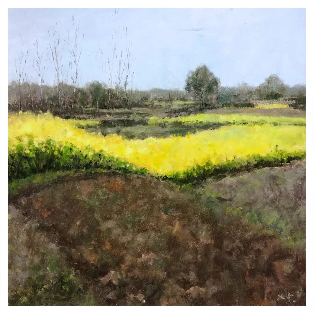 张衡油画作品展