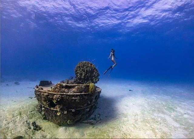 深海寻迹沉舟翻浪燃新趣