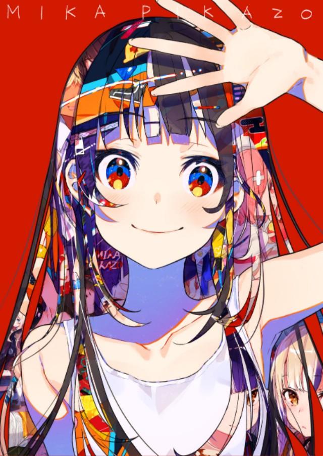 绚丽色彩人物~插画师 mika pikazo作品