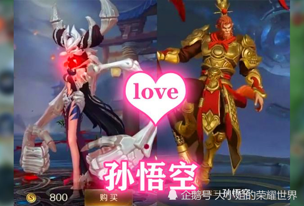 王者荣耀男英雄们在美服中的7位女cp你见过吗李白的女友美翻了