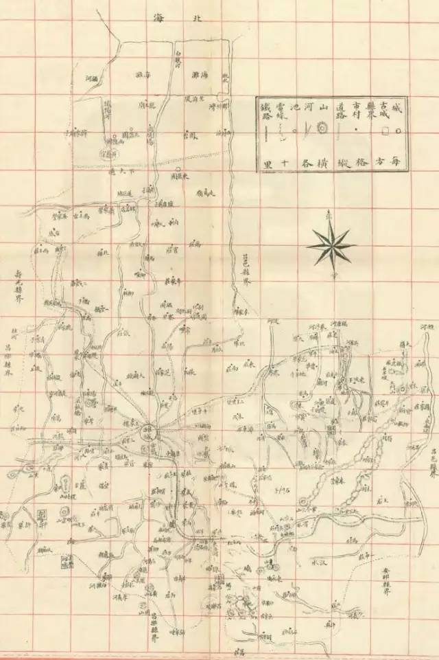 历代老潍县地图来了!每一张都诉说着往事