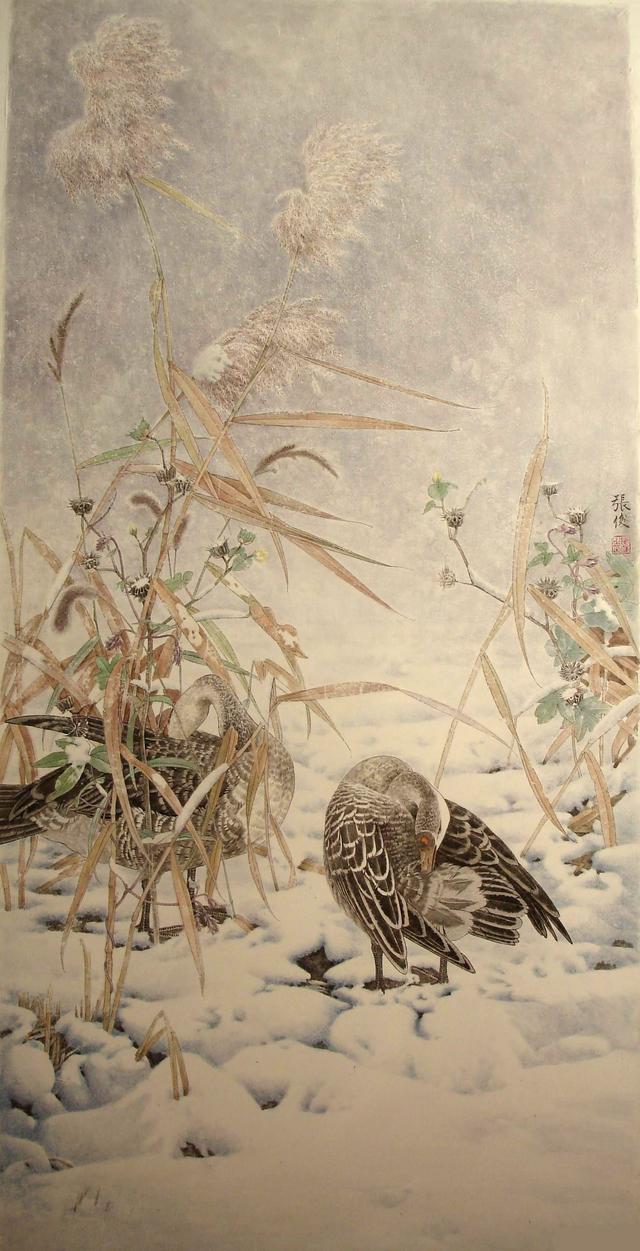 当代工笔花鸟画百家精品集