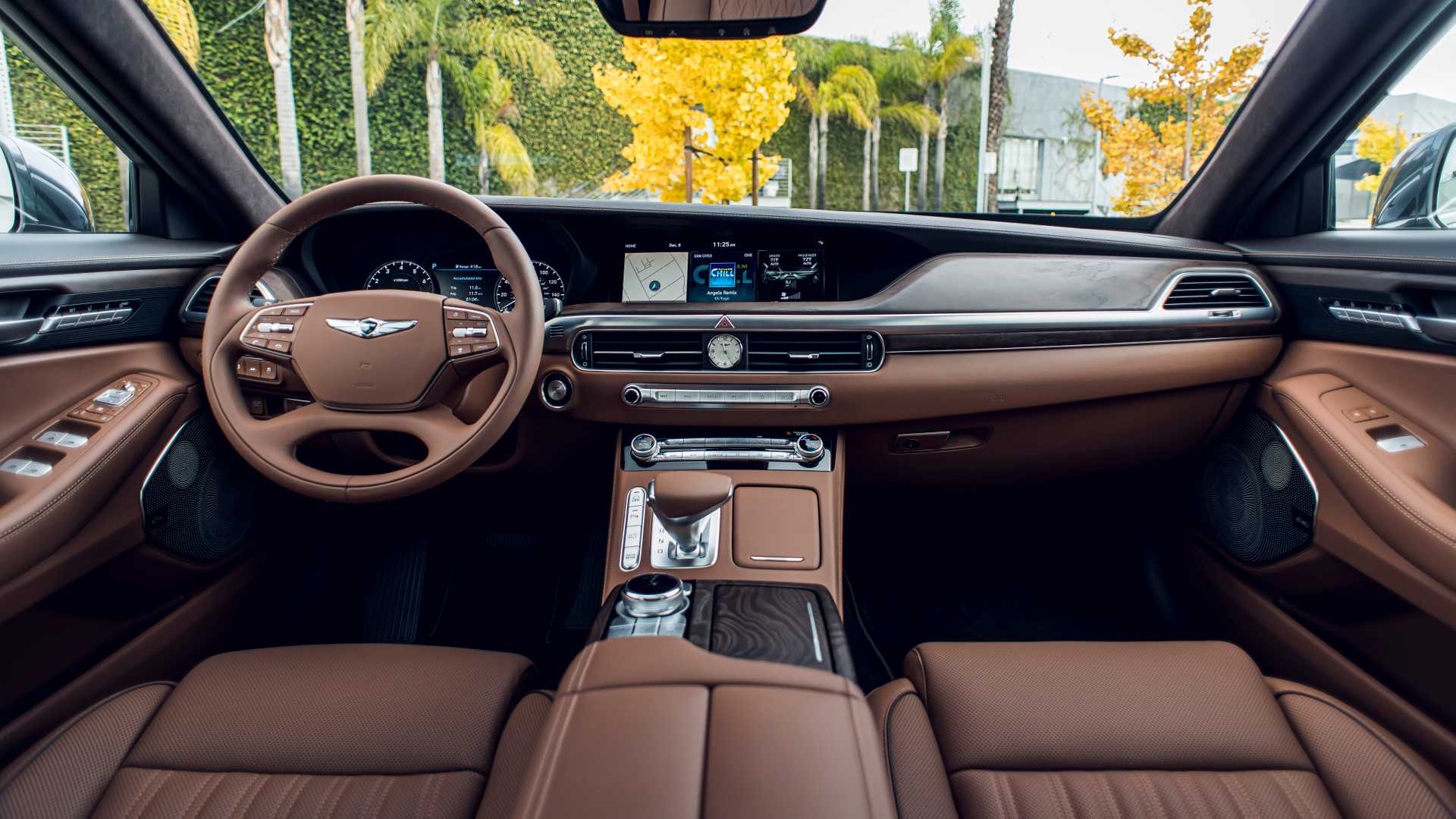 对标奔驰s级和宝马7系2020款genesisg90豪华轿车起价73195美元