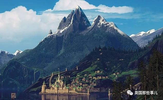 《冰雪奇缘》,很多人相信,冰雪奇缘中艾伦戴尔王国的创作灵感就来自