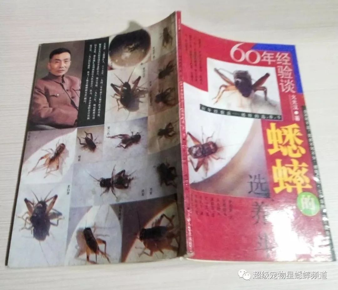 分享火光汉《六十年经验谈:蟋蟀的选养斗》一书的出版经过