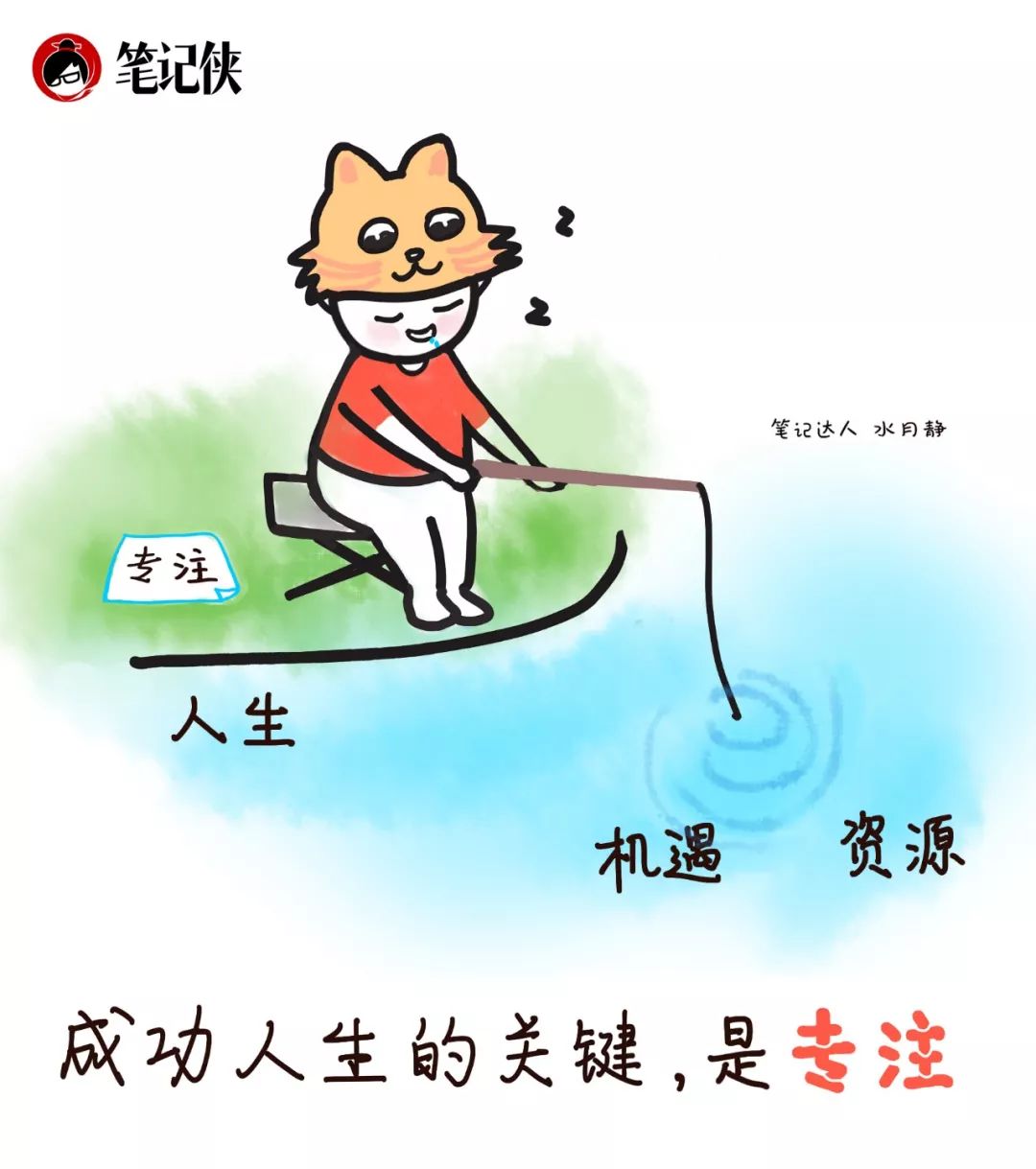 成功人生的关键是专注