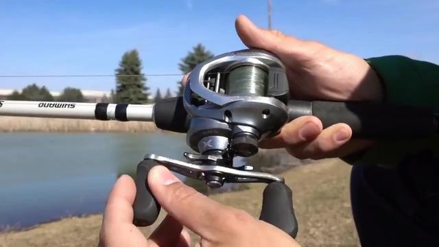 路亚高手讲解水滴轮的各部分的结构和调节方法