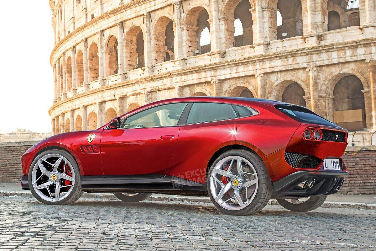 法拉利首款suv官图来了热辣造型或搭v12动力实在诱人