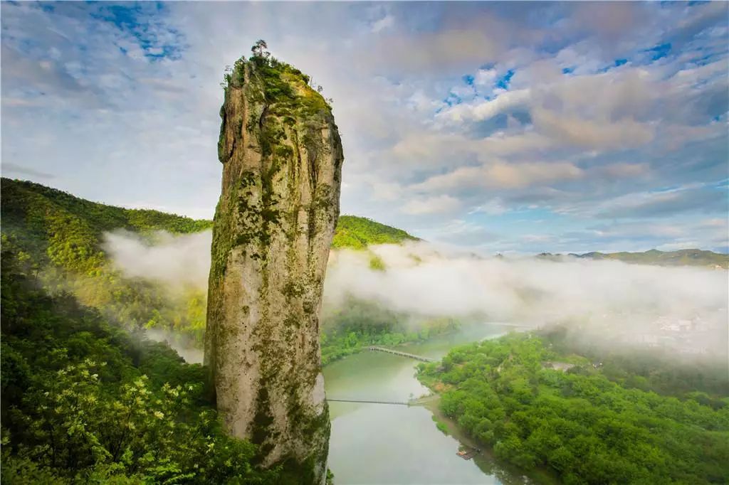 新春诗情仙都丽水古堰画乡九龙湿地仙都鼎湖峰双动2日游