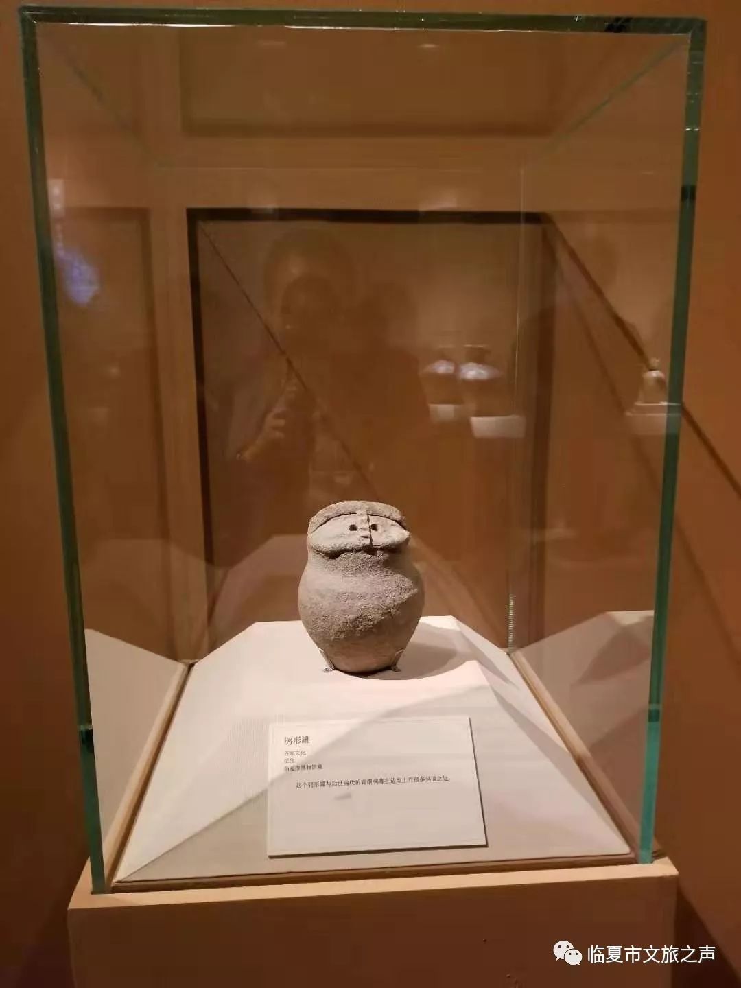 原创临夏市博物馆精品文物简介枭首陶罐