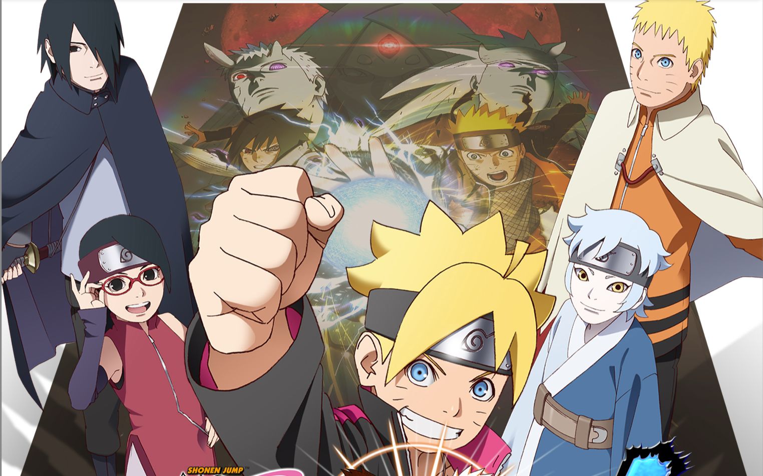 博人穿越到过去,解救少年鸣人,化解危机,鸣人一乐相赠