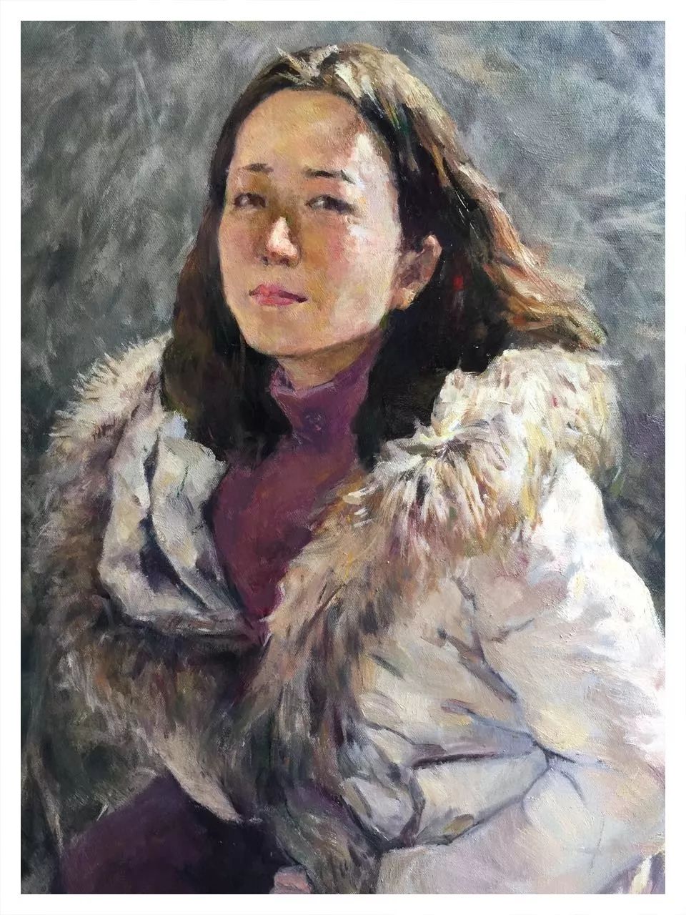 张衡油画作品展