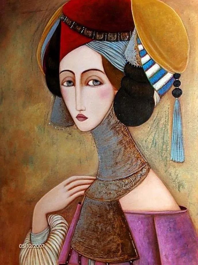 在我的作品中,我试图传达某种浪漫主义的灵感,灵感来自于阿拉伯和波斯