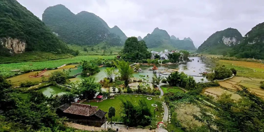 悠游靖西隐秘在广西深处的山水边城龙虎山明仕田园德天瀑布渠洋湖鹅泉