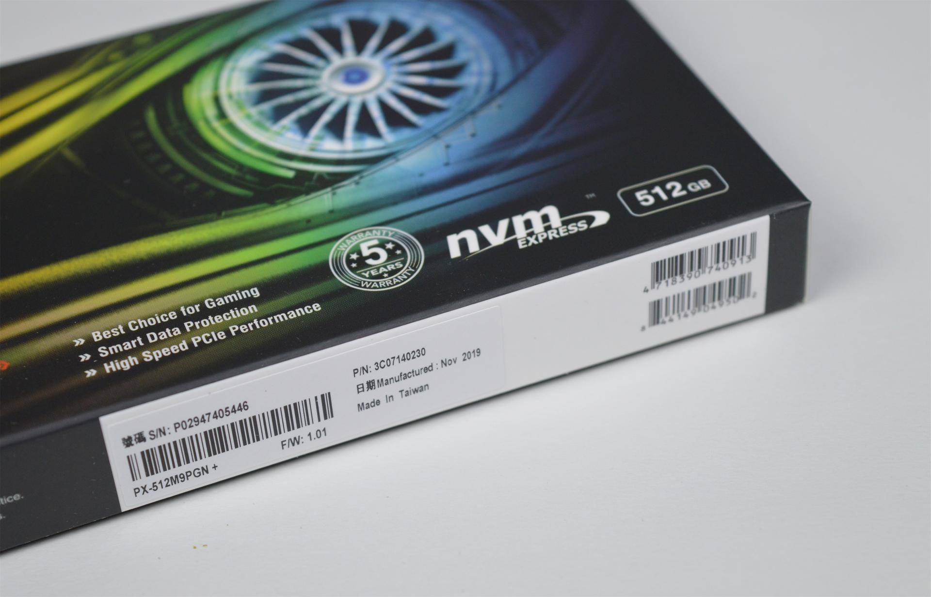 浦科特m9pplusssd512gm2版固态硬盘开箱体验测评