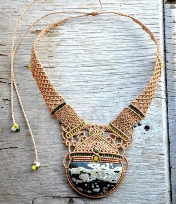 一根绳子加一颗珠子这样结合起来太惊艳了串珠编绳手工