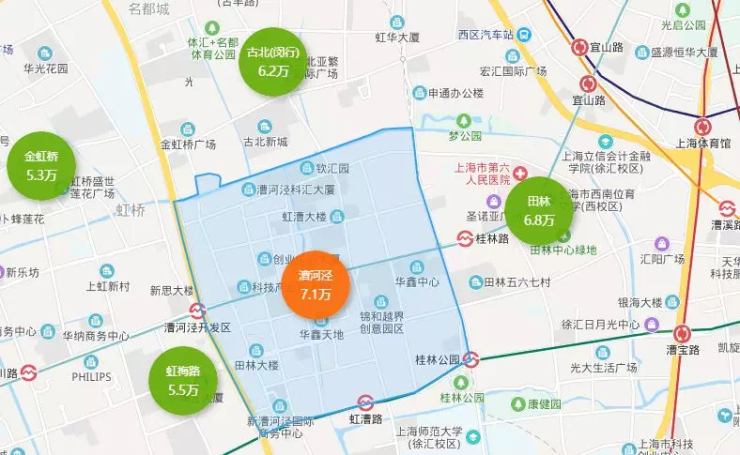 新房零供应的小硅谷漕河泾即将迎来1200套住宅入市