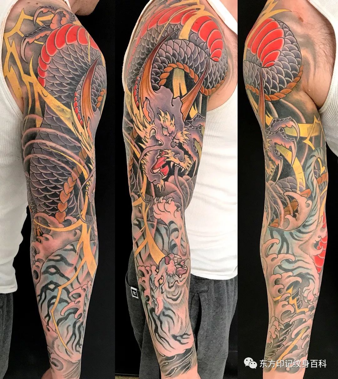 看花臂还是得看传统才过瘾