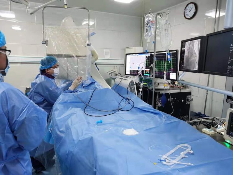 1月12日山阴县医疗集团人民医院完成2例室上速射频消融术 目前朔州