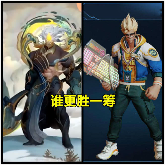众所周知典韦手持一柄巨斧,而这款皮肤将泰山元素和武器相结合,从外形
