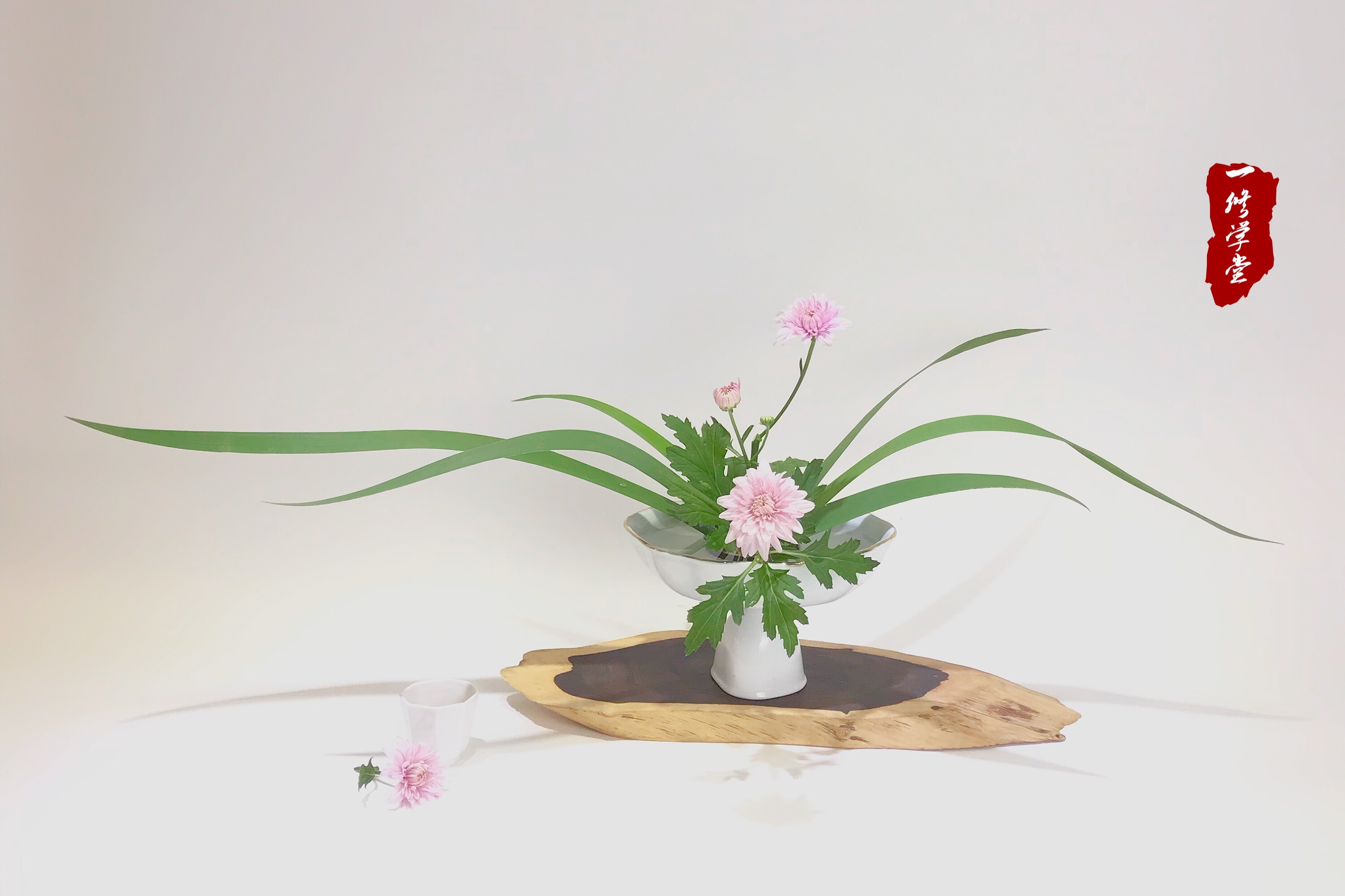 一修学堂小原流花道的个人展示页