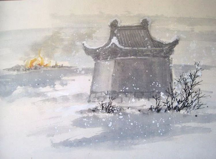 水浒故事之一风雪山神庙