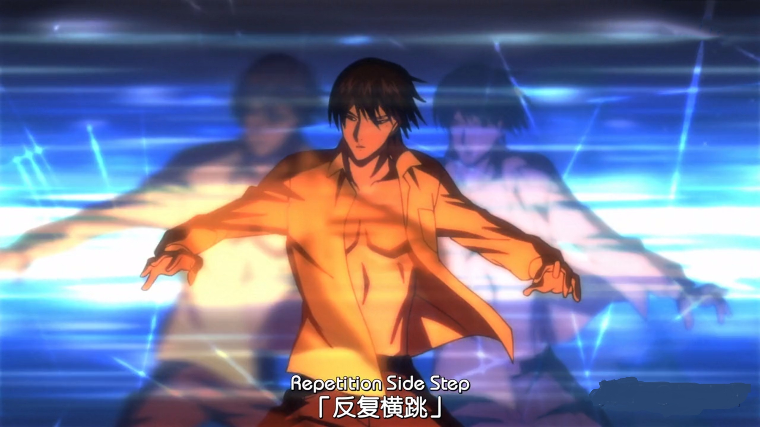 当然这句词语的前身是一拳超人中的琦玉老师,他不仅认真的反复横跳