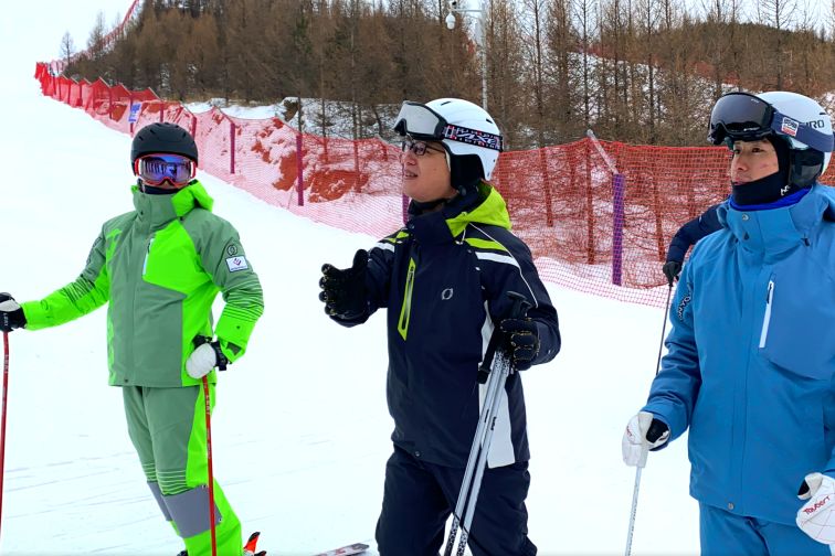 銀河の補習班·堀島有紗雙板mogul雪上技巧課圓滿結束!