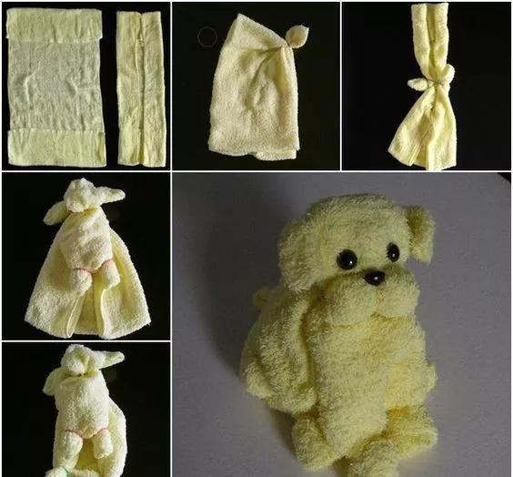 旧毛巾也能玩出花样这些可爱的造型原来做起来这么简单附教程