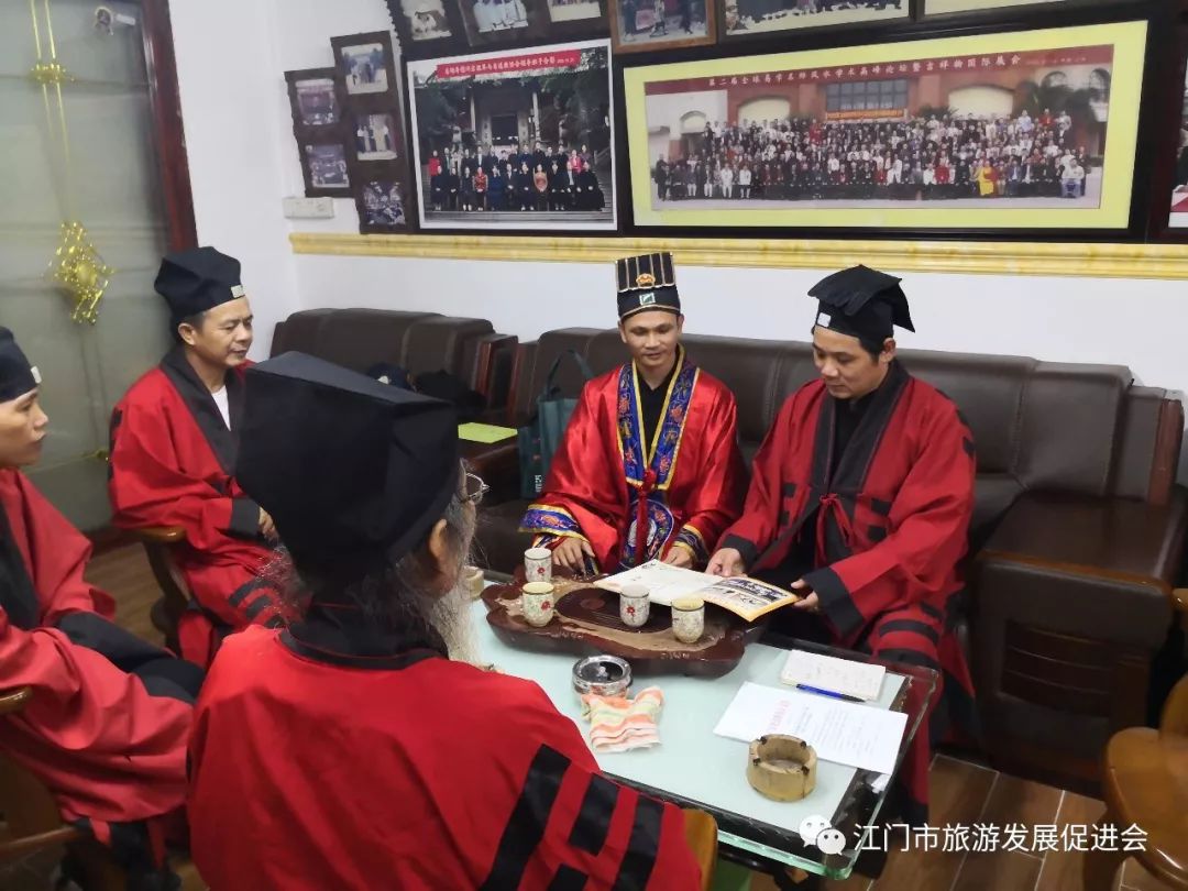 春节到开平梁金山道院接利是品道家文化就是不一样