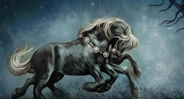 奥丁的马有八条腿,海拉的狼把浩克咬出血,雷神:我的坐骑能吃!