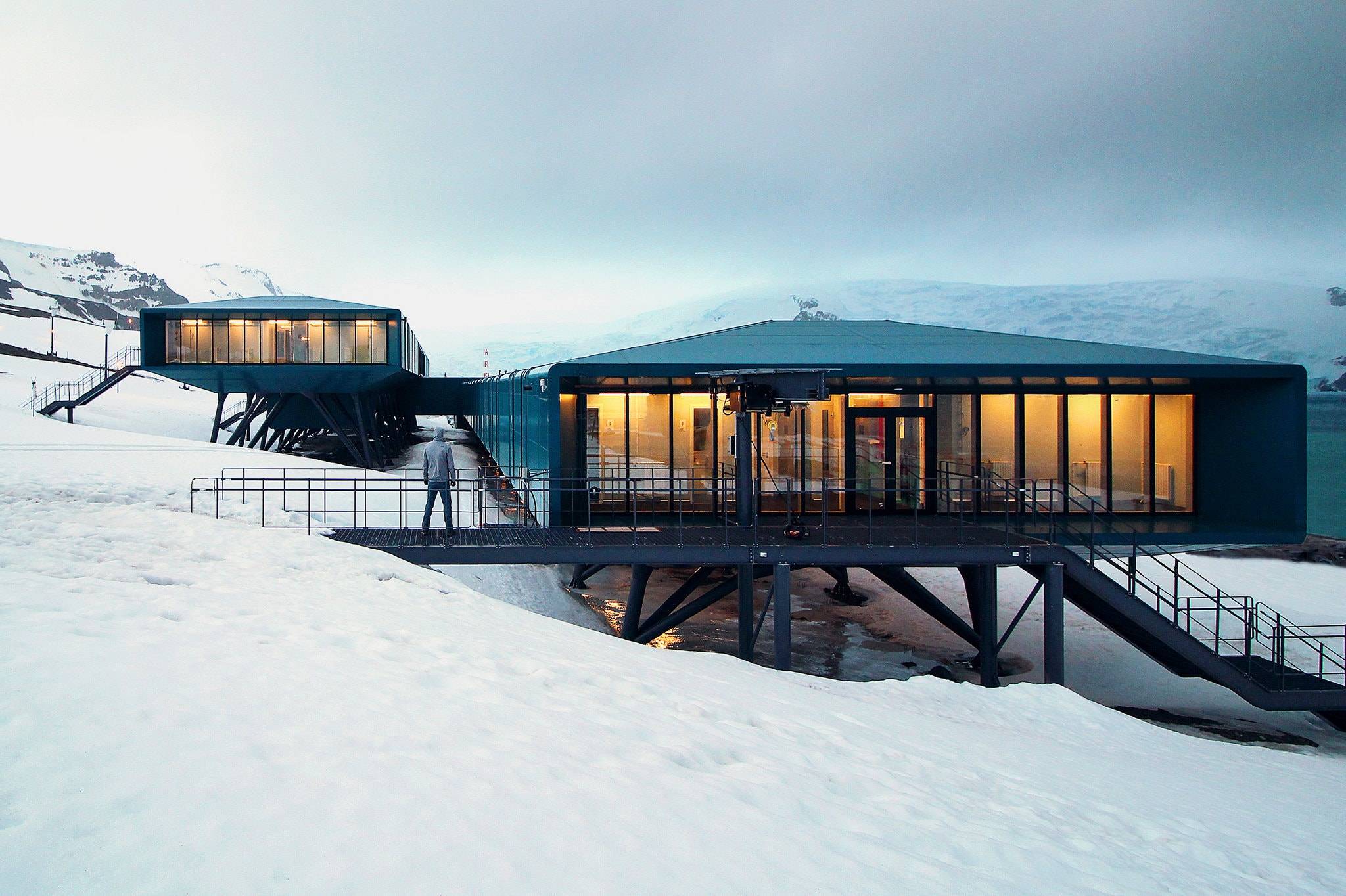 南极洲的特色建筑图片